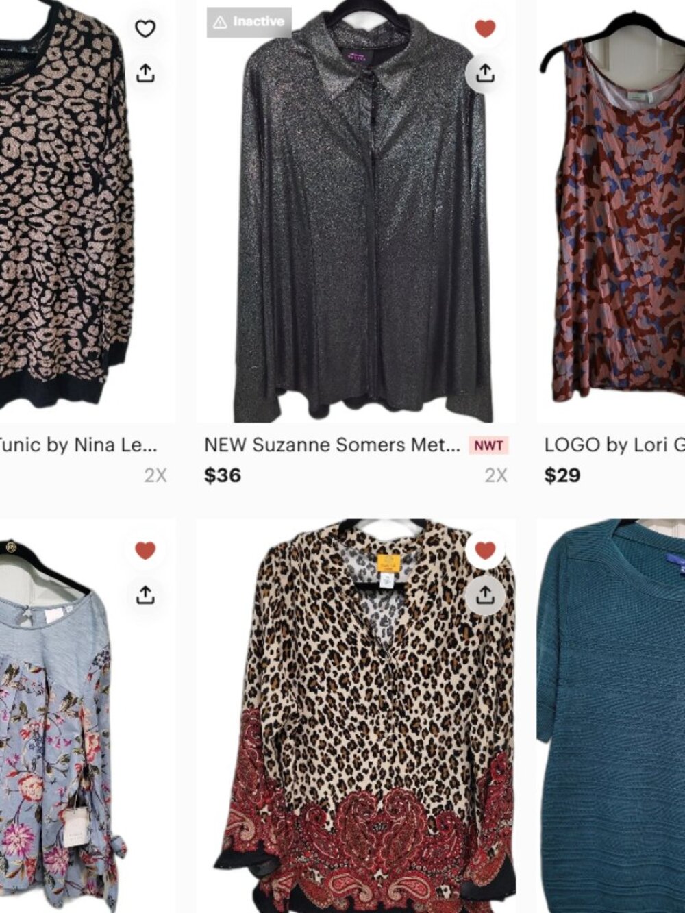 Bargain Bundle ANY  5  Items 2X (20/ 20W) - Inventory Reduction!  Classic Looks!